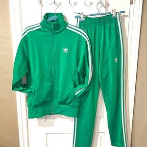 Adidas GREEN tracksuit